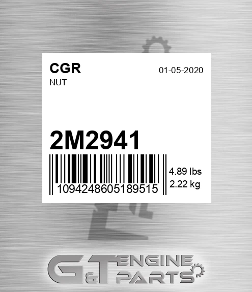 2M2941 Nut