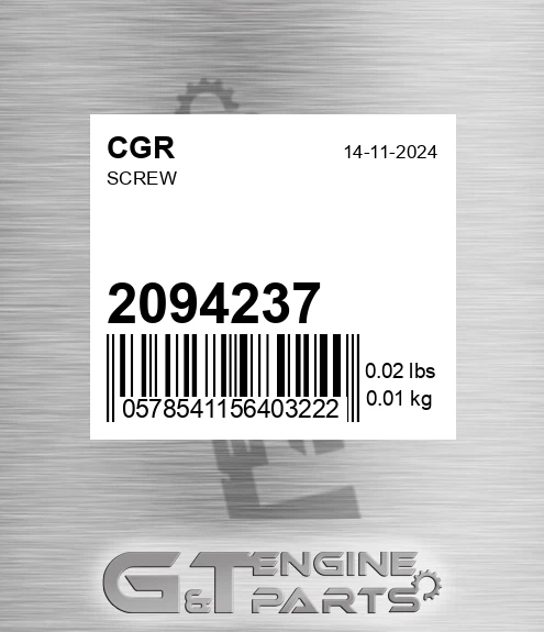 2094237 CGR Screw