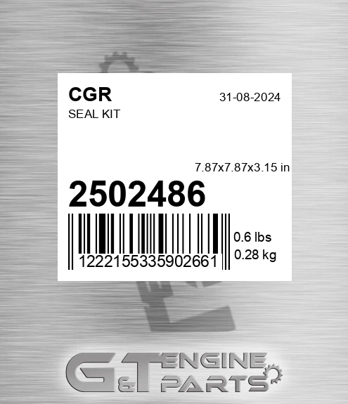 2502486 Seal Kit for CGR