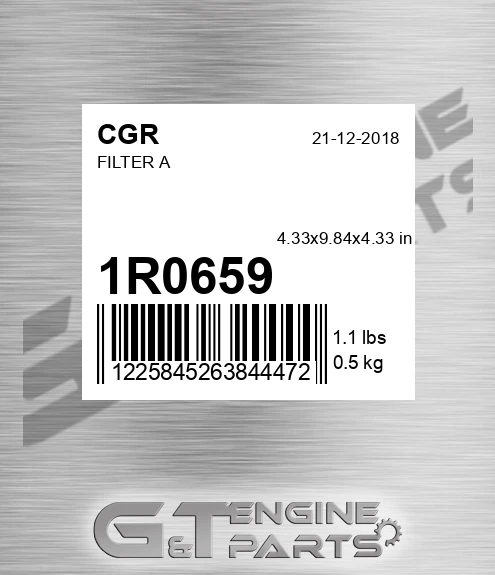 1R0659 CGR Filter A
