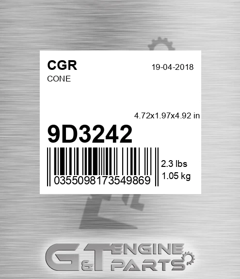 9D3242 CGR Cone