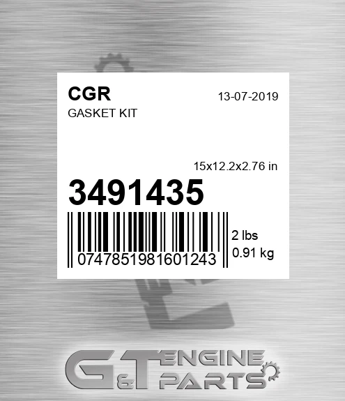 3491435 Gasket Kit