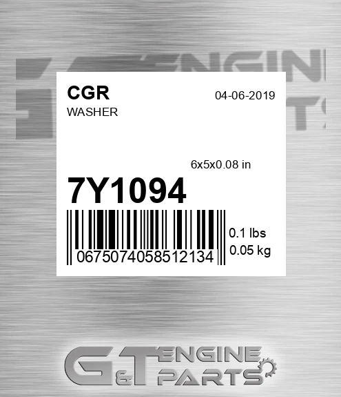 7Y1094 CGR Washer