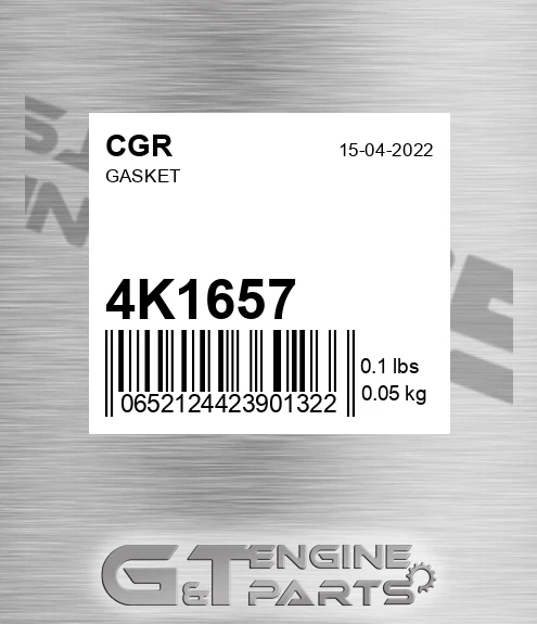 4K1657 Gasket