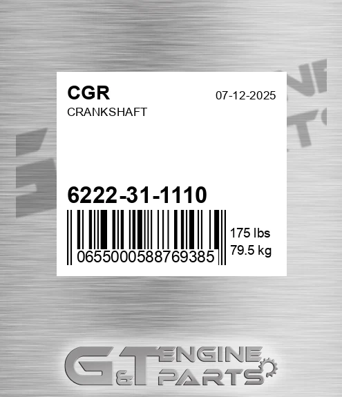 6222-31-1110 Crankshaft for CGR