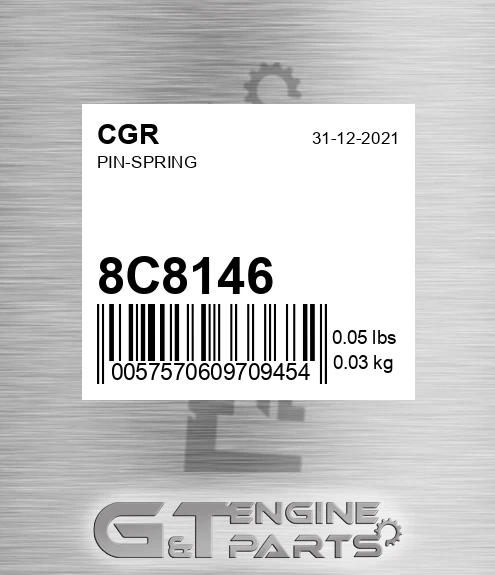 8C8146 Pin-spring