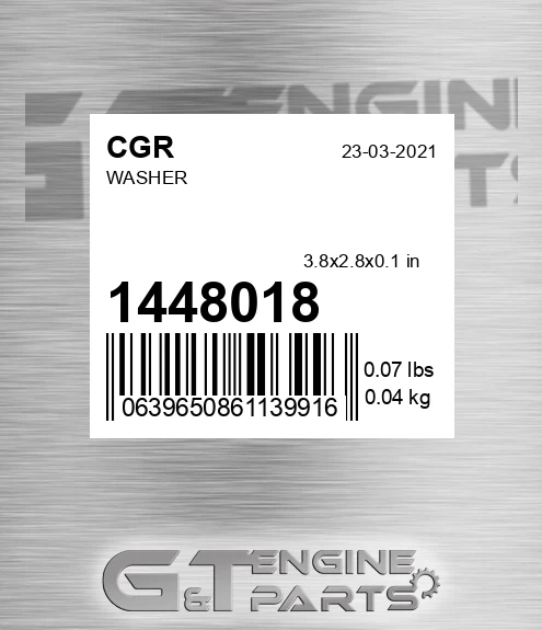 1448018 CGR Washer