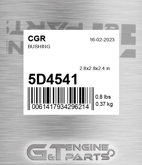 5D4541 CGR Bushing