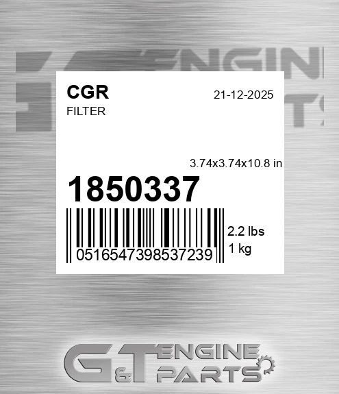 1850337 CGR Filter