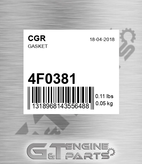 4F0381 Gasket