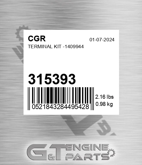 315393 Terminal Kit -1409944