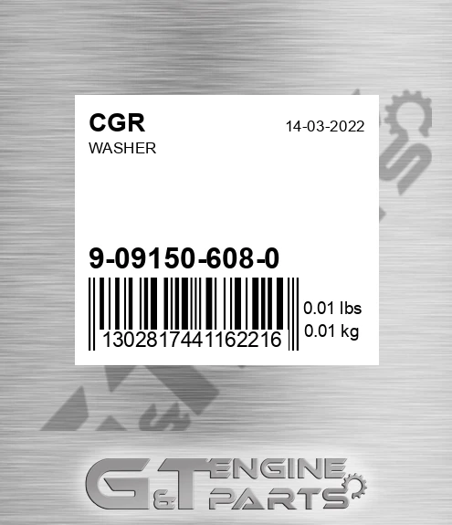9-09150-608-0 Washer