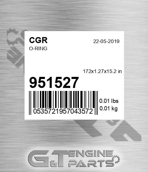 951527 CGR O-ring