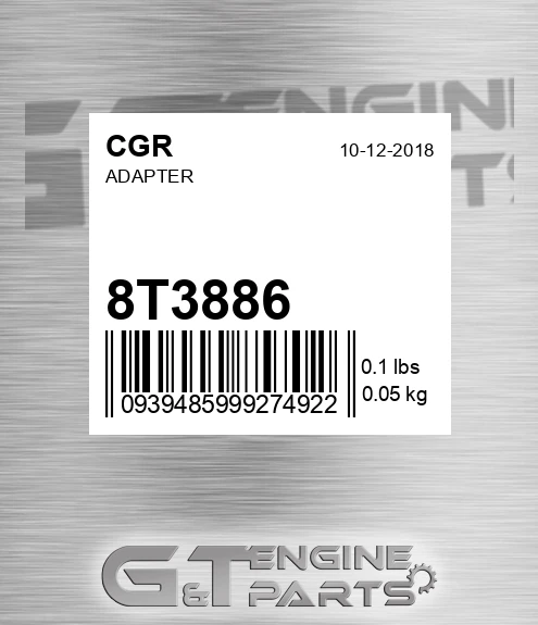8T3886 CGR Adapter