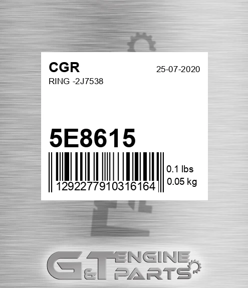 5E8615 CGR Ring -2j7538
