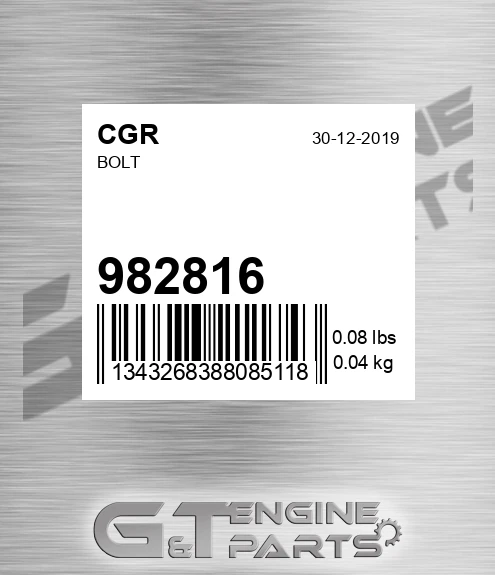 982816 Bolt