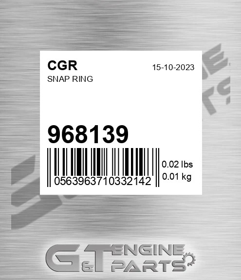 968139 CGR Snap Ring