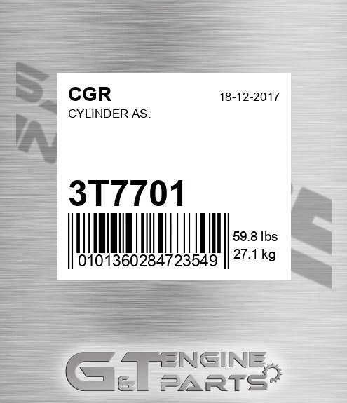 3T7701 Cylinder As.