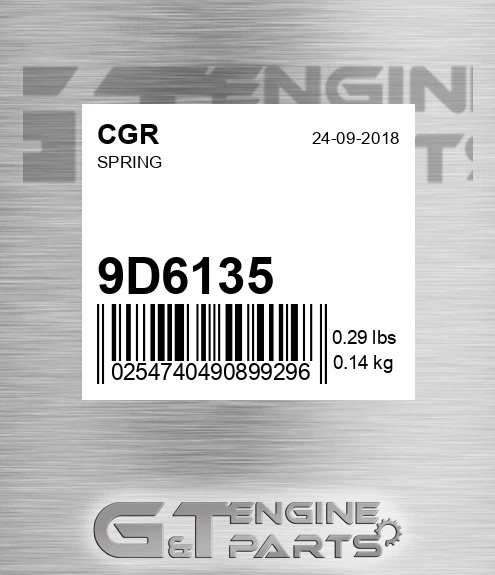 9D6135 Spring