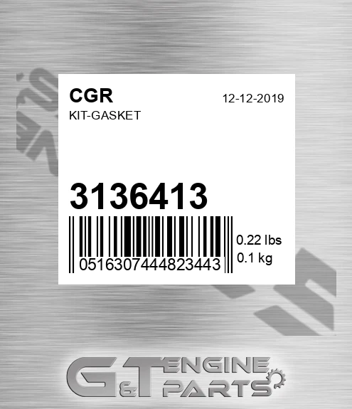 3136413 Kit-gasket
