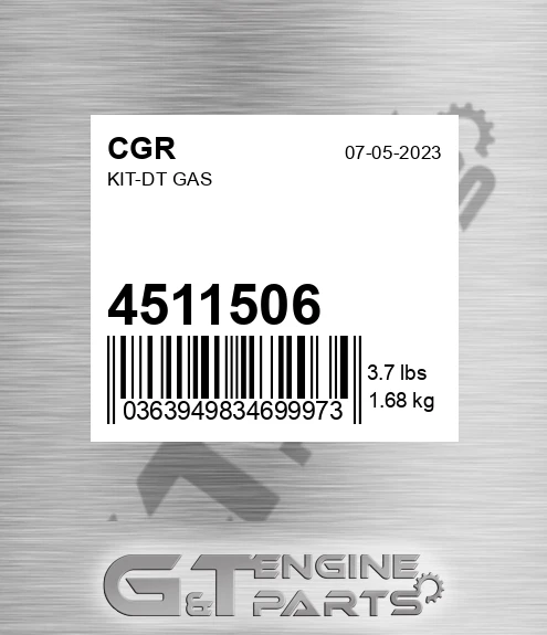 4511506 Kit-dt Gas