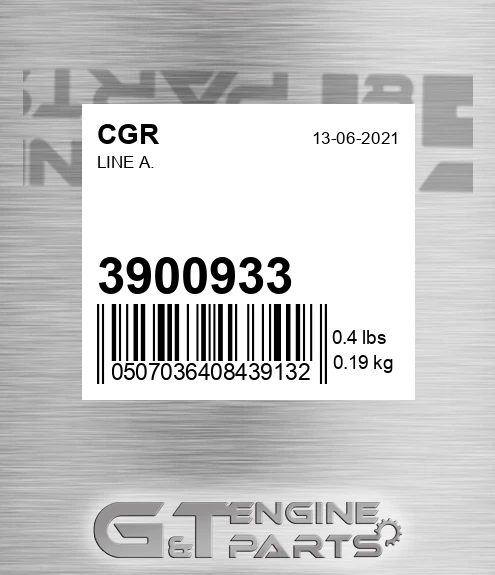 3900933 Line A.