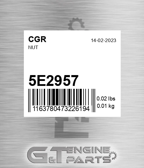 5E2957 CGR Nut