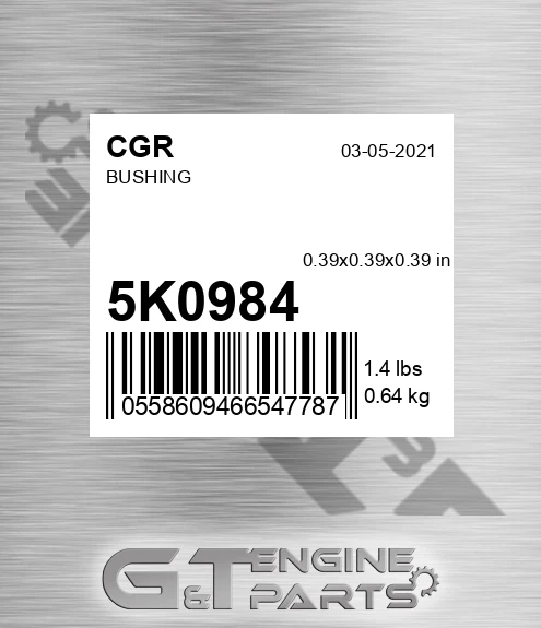 5K0984 Bushing