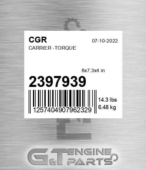 2397939 Carrier -torque