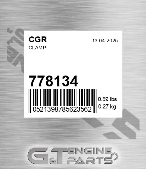 778134 CGR Clamp