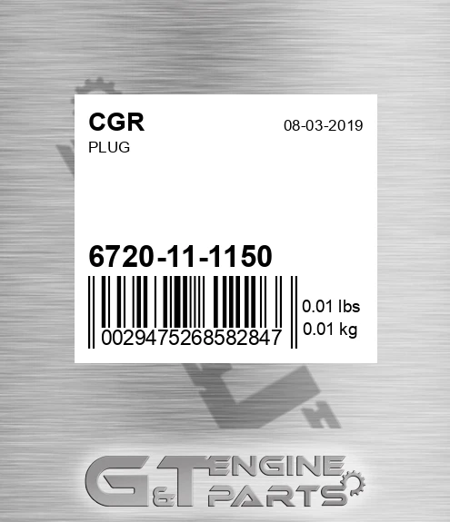 6720-11-1150 Plug