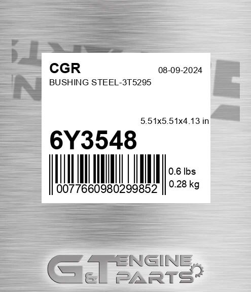 6Y3548 Bushing Steel-3t5295