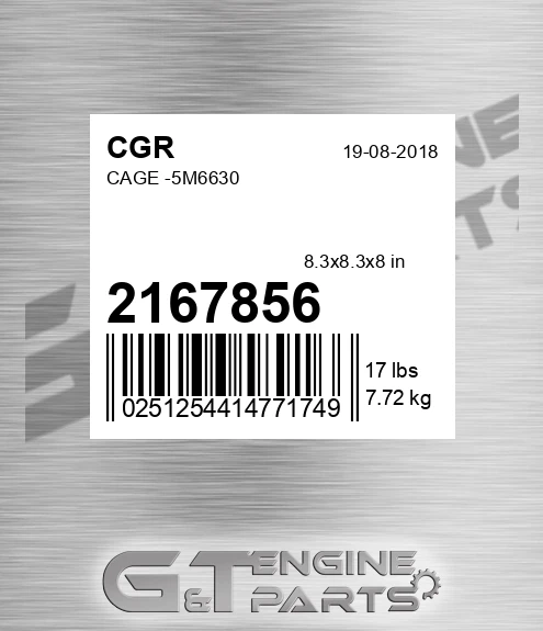 2167856 Cage -5m6630 for CGR
