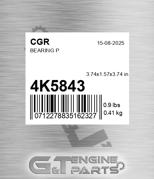 4K5843 CGR Bearing P