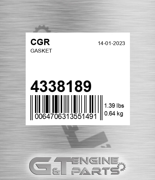4338189 Gasket