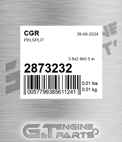2873232 Pin,split