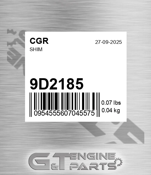 9D2185 Shim