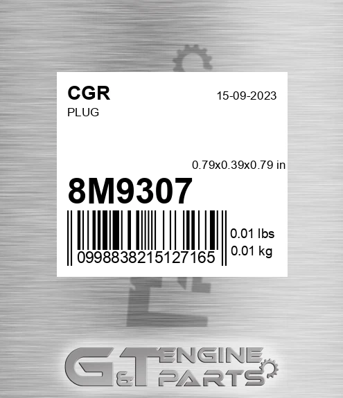 8M9307 Plug