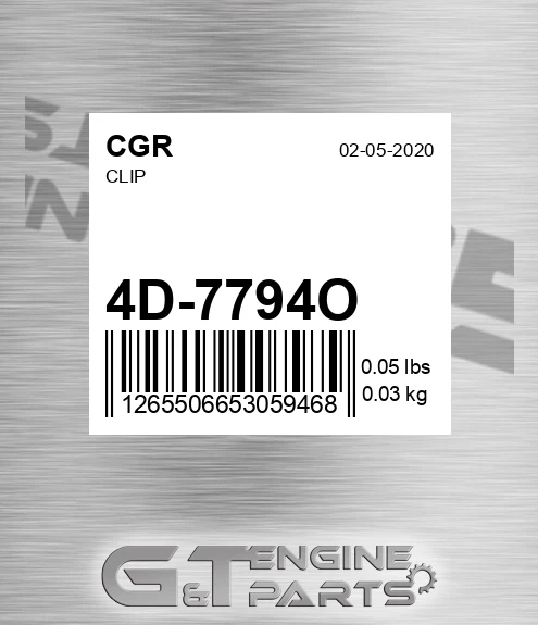 4D-7794O CGR Clip