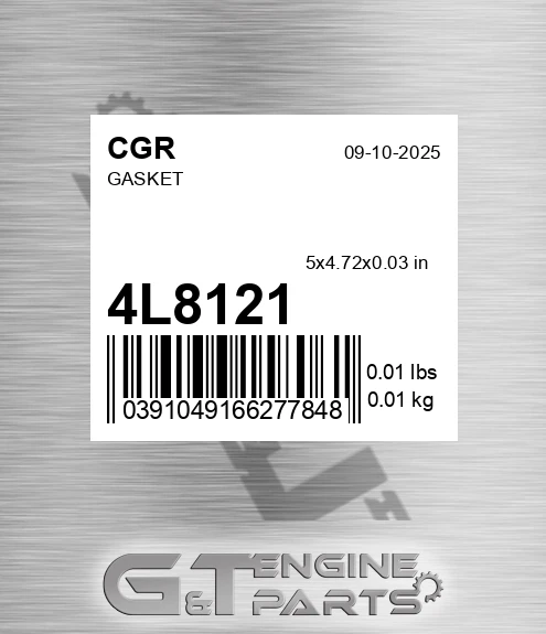 4L8121 CGR Gasket