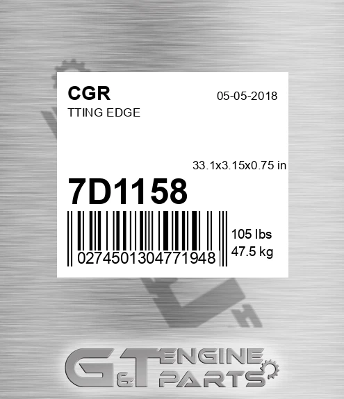 7D1158 Tting Edge