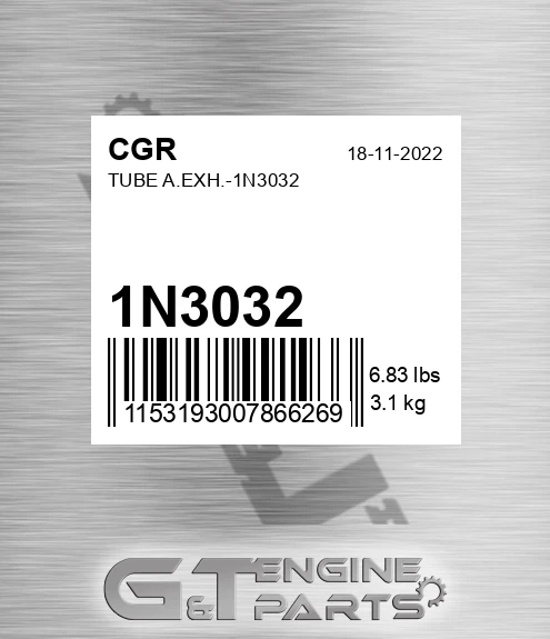 1N3032 CGR Tube A.exh.-