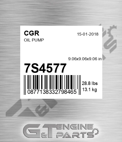 7S4577 CGR Oil Pump