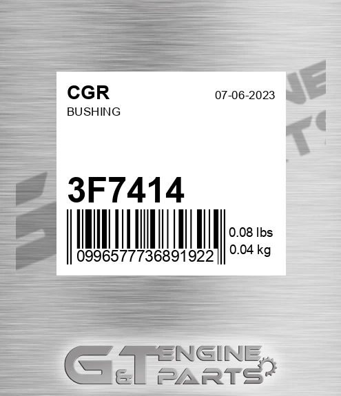3F7414 Bushing