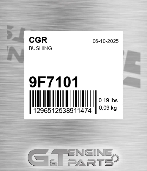 9F7101 Bushing