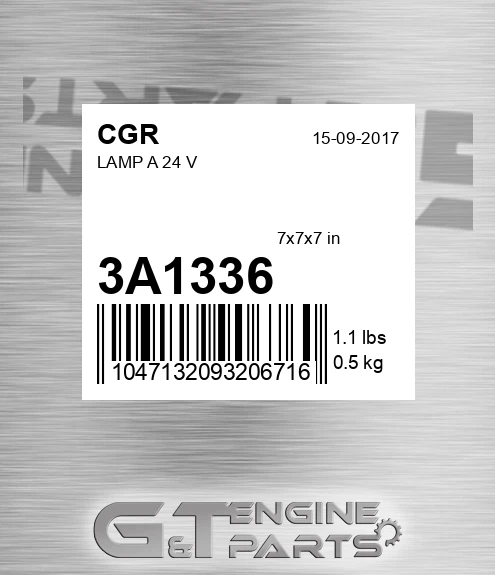 3A1336 CGR Lamp A 24 V