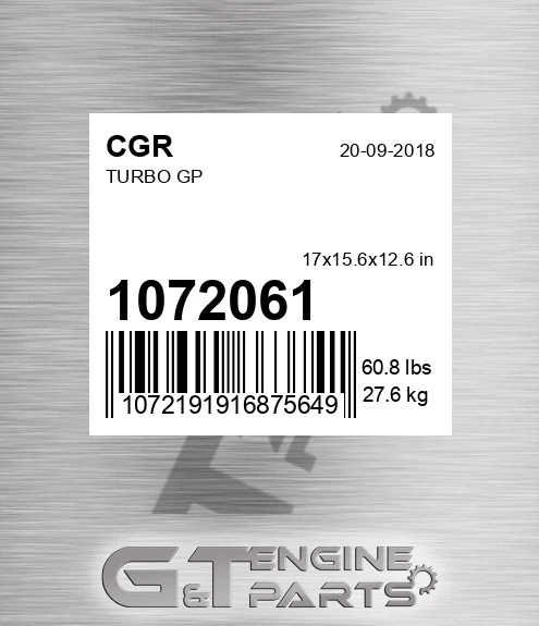 1072061 Turbo Gp