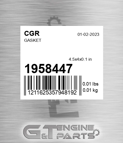 1958447 CGR Gasket