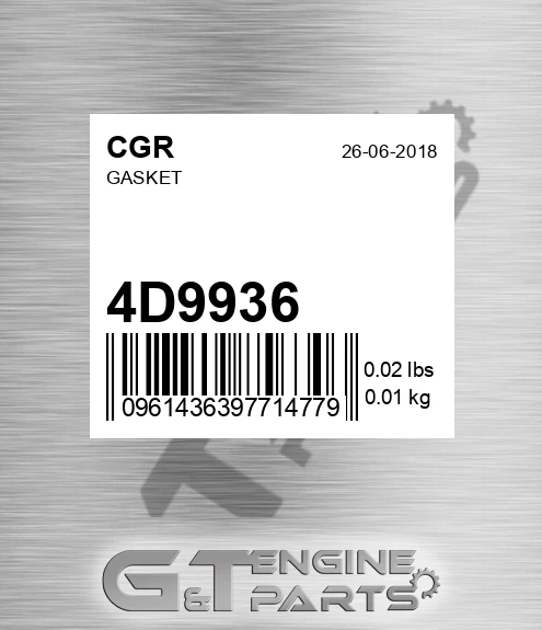 4D9936 Gasket