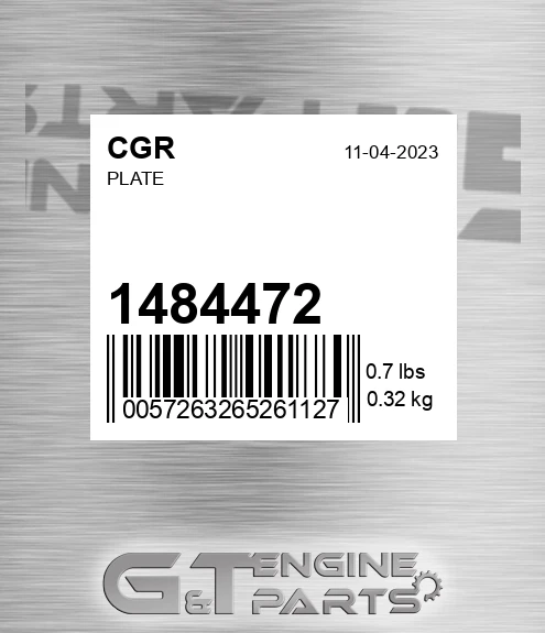 1484472 Plate